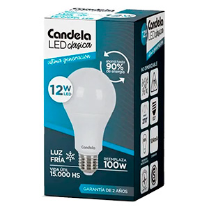 Lampara led 12w. x 5 un. - Fria